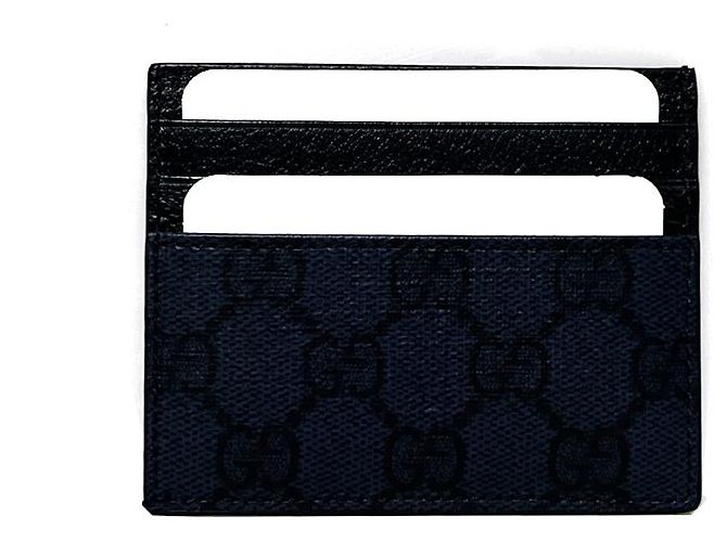 Gucci Ophidia GG Card Case UULBN Blue - view 8