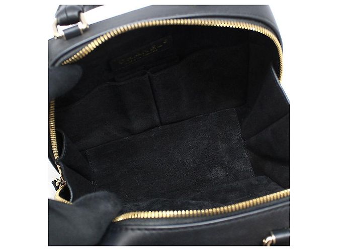 Vanity Chanel Borsa porta cosmetici con manico superiore e tracolla nera Nero - vista 12