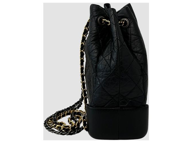 Chanel Gabrielle Rucksack Small Series Schwarz - Ansicht 4