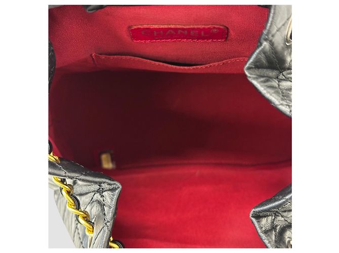 Chanel Gabrielle Rucksack Small Series Schwarz - Ansicht 6