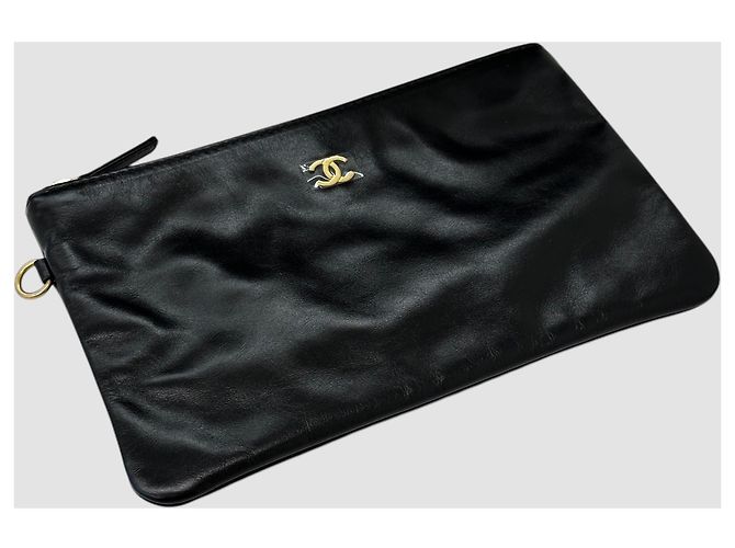 Chanel Borsa trapuntata nera media Nero - vista 10