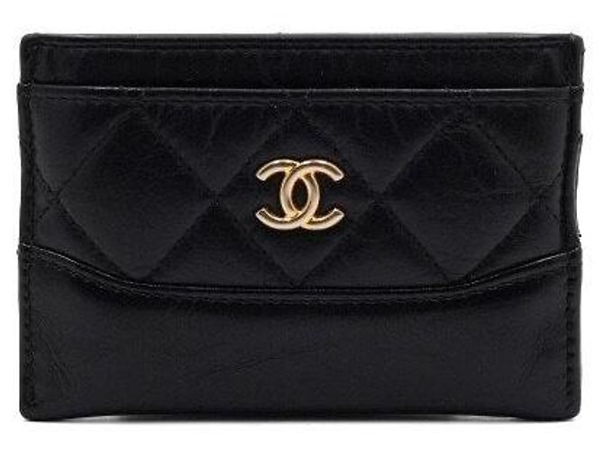 Chanel Gabrielle CC Kartenetui Schwarz - Ansicht 2
