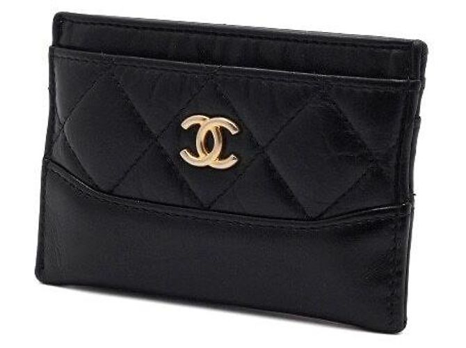 Chanel Gabrielle CC Kartenetui Schwarz - Ansicht 3