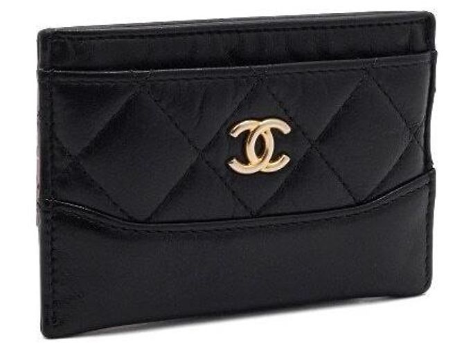 Chanel Gabrielle CC Kartenetui Schwarz - Ansicht 4