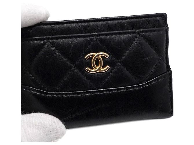Chanel Gabrielle CC Kartenetui Schwarz - Ansicht 5