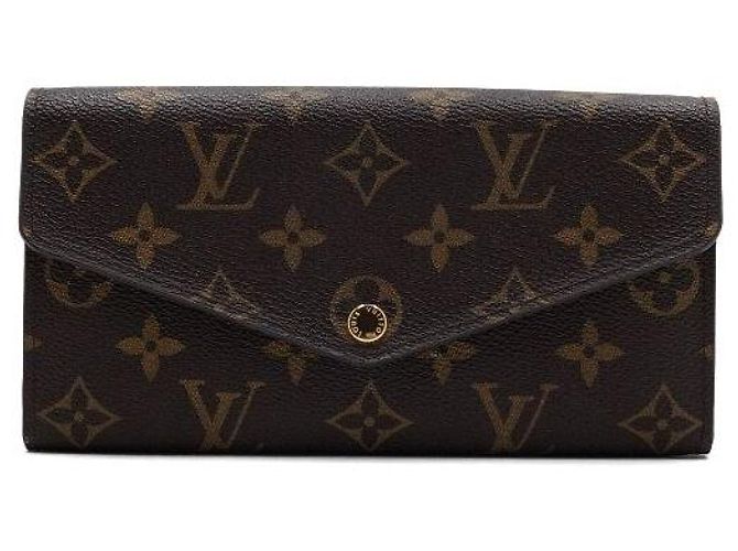 Louis Vuitton Monogram Sarah Long Wallet Braun - Ansicht 2