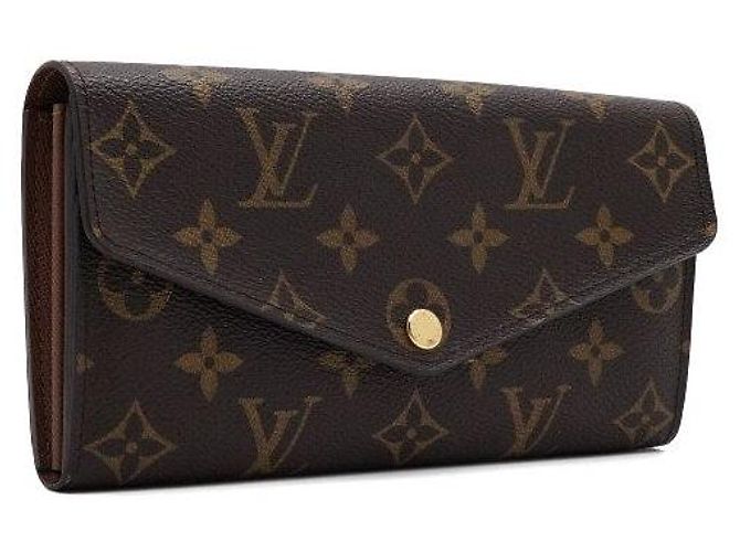 Louis Vuitton Monogram Sarah Long Wallet Braun - Ansicht 4