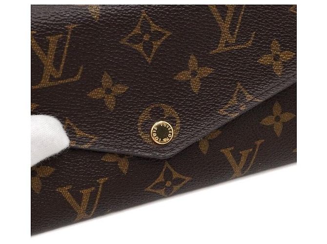 Louis Vuitton Monogram Sarah Long Wallet Braun - Ansicht 5