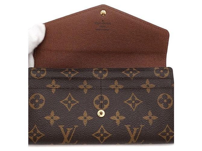 Louis Vuitton Monogram Sarah Long Wallet Braun - Ansicht 7