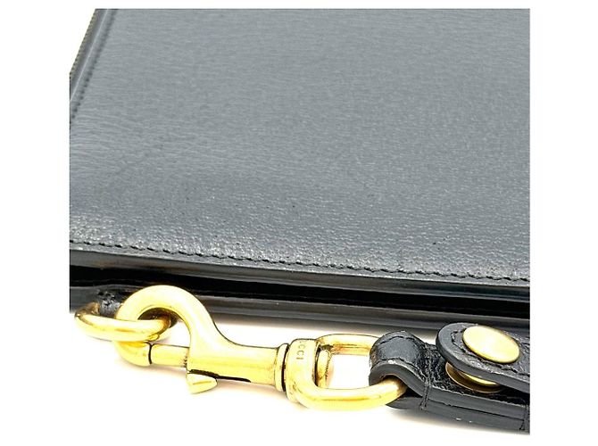 Gucci Clutch con tracolla Marmont Black Nero - vista 12
