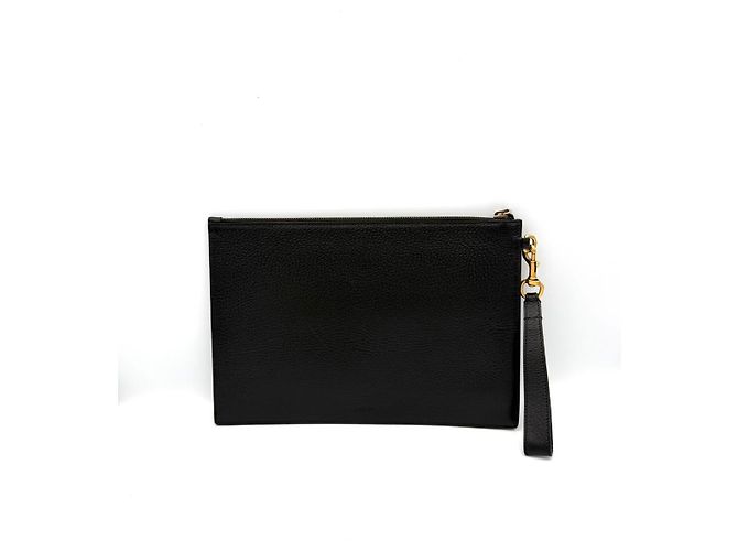 Gucci Clutch con tracolla Marmont Black Nero - vista 3