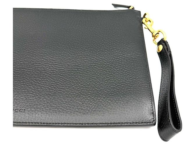 Gucci Clutch con tracolla Marmont Black Nero - vista 9