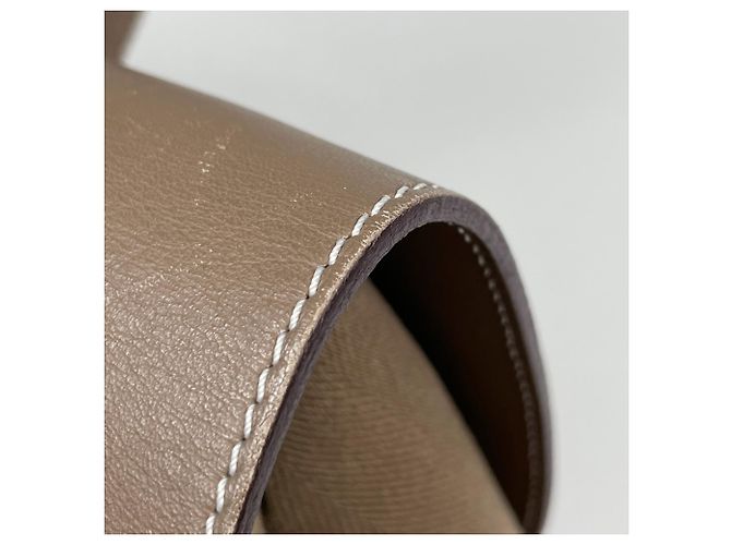 Hermès Borsa Hermes Valparaiso MM Taupe - vista 5