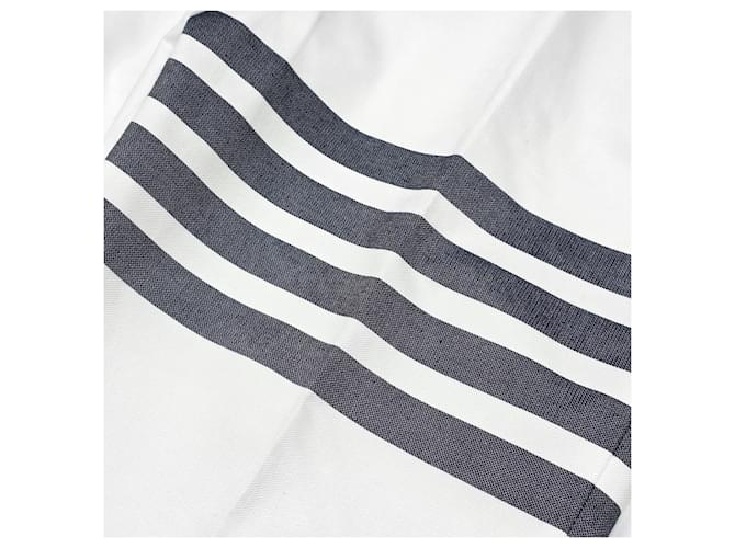 Thom Browne Pantaloni in cotone Bianco - vista 3