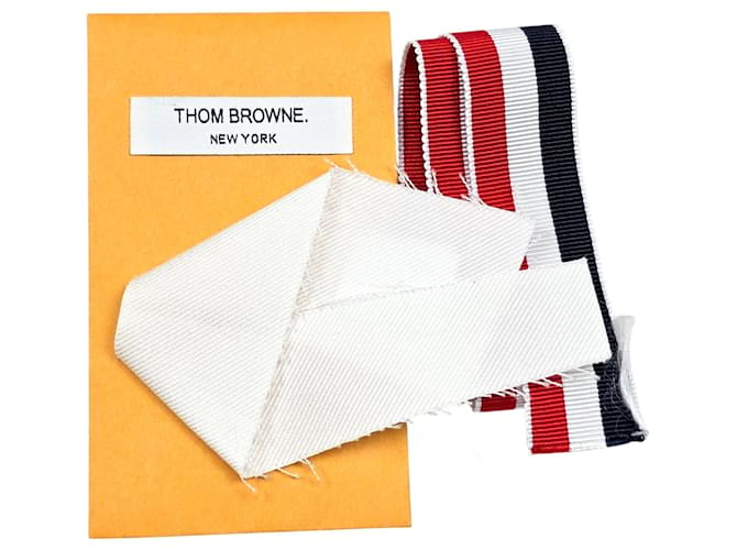 Thom Browne Pantaloni in cotone Bianco - vista 9