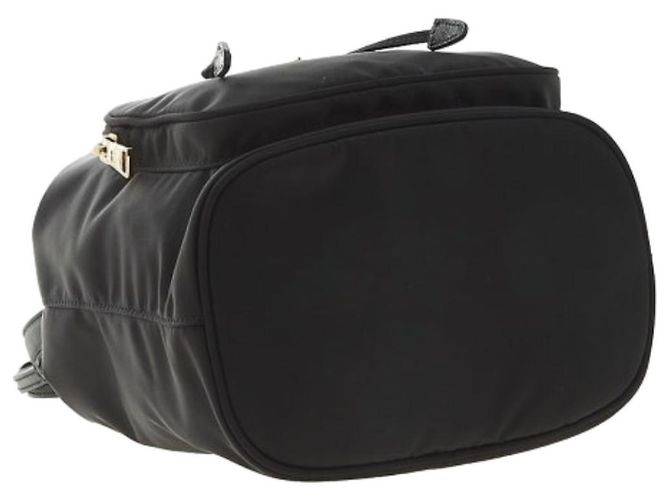 Prada Bolso bucket Duet de nylon Negro - vista 7