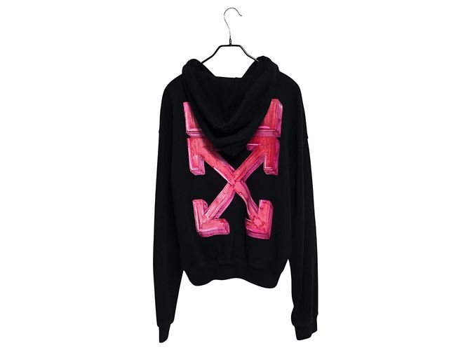 Off White Marker Arrow Hoodie Schwarz - Ansicht 2