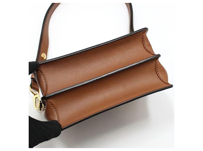 Louis Vuitton Mini borsa a tracolla Dauphine Marrone - vista 5