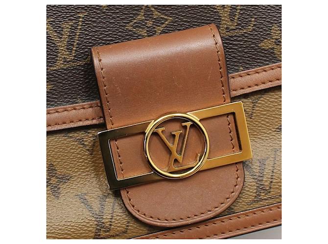 Louis Vuitton Mini borsa a tracolla Dauphine Marrone - vista 8
