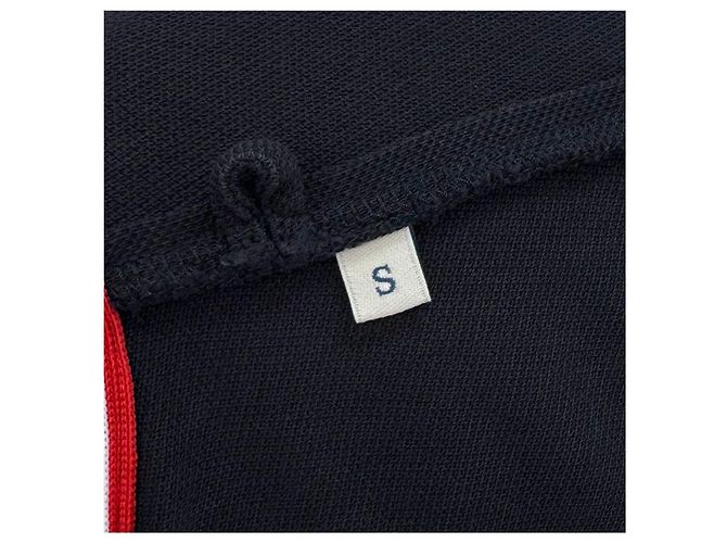 Moncler Kurzarm-Poloshirt Navy Blau - Ansicht 9