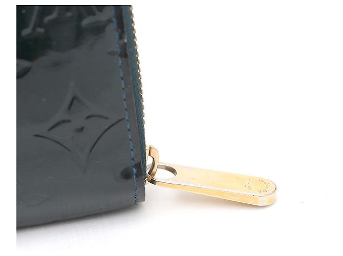 Louis Vuitton Monogram Vernis Zippy Long Wallet Grün - Ansicht 11