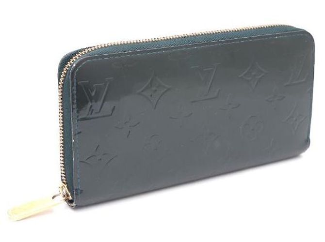 Louis Vuitton Monogram Vernis Zippy Long Wallet Grün - Ansicht 2