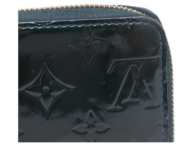 Louis Vuitton Monogram Vernis Zippy Long Wallet Grün - Ansicht 4
