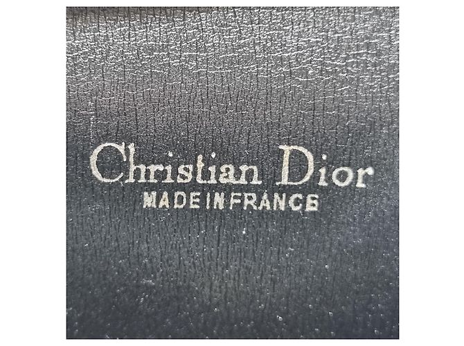Dior Mini borsa a tracolla Oblique Gold Chain Black - vista 20