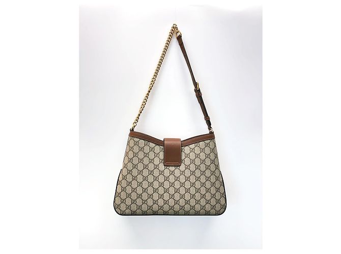 Gucci Padlock GG Medium Schultertasche Braun - Ansicht 13