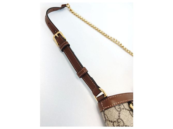 Gucci Padlock GG Medium Schultertasche Braun - Ansicht 24