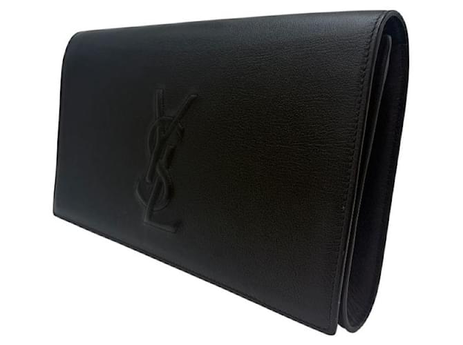 Saint Laurent Clutch Monogram Black Nero - vista 3