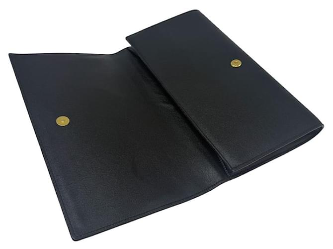 Saint Laurent Clutch Monogram Black Nero - vista 6