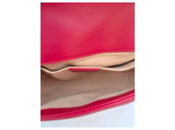 Gucci Mini Borsa a Spalla Trapuntata Rossa Rosso - vista 19