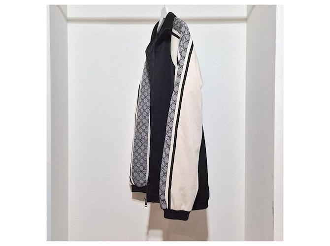 Gucci Oversized Technical Jersey Jacke Schwarz - Ansicht 2