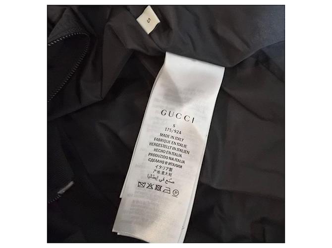 Gucci Oversized Technical Jersey Jacke Schwarz - Ansicht 7
