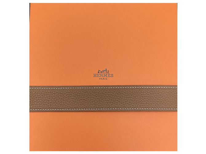 Hermès Cintura Reversibile Nero/Oro Rosa - vista 7