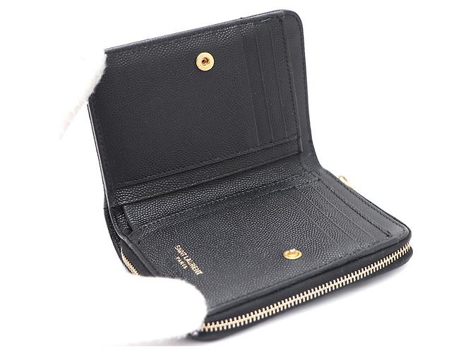 Saint Laurent Cartera compacta con cremallera
Perimetral Negro - vista 15
