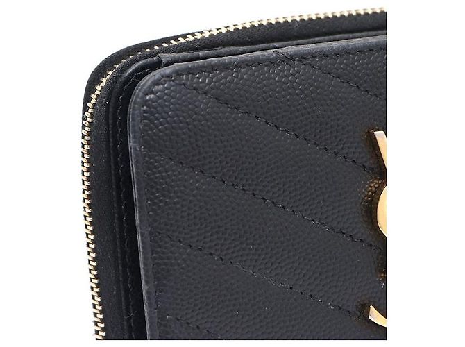 Saint Laurent Cartera compacta con cremallera
Perimetral Negro - vista 4