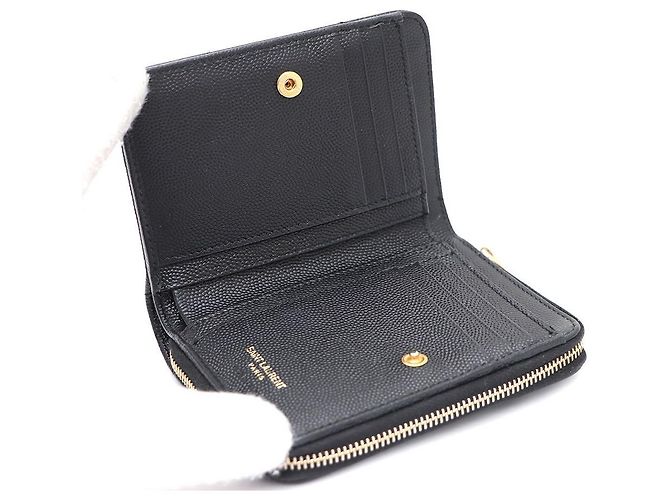 Saint Laurent Cartera compacta con cremallera
Perimetral Negro - vista 7