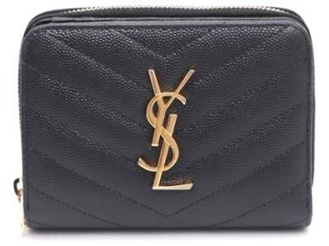 Saint Laurent Cartera compacta con cremallera
Perimetral Negro - vista 9