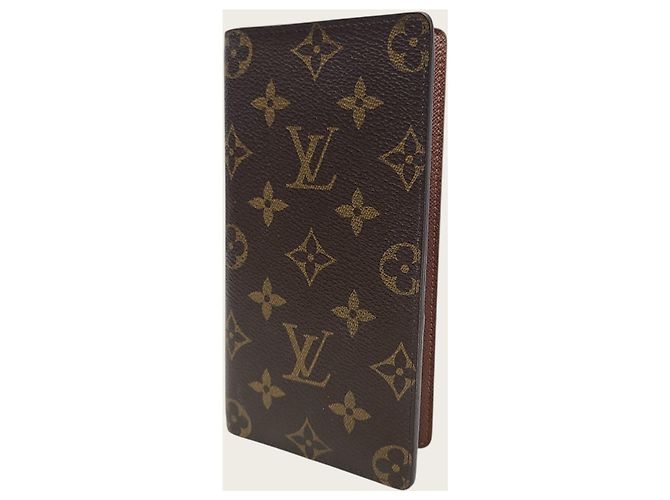 Organizer Louis Vuitton Organizzatore per Valigia Long Wallet in Monogram Canvas Marrone - vista 2