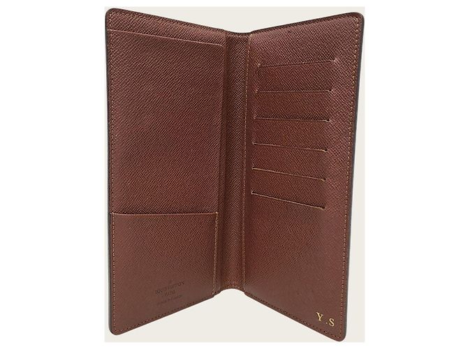 Organizer Louis Vuitton Organizzatore per Valigia Long Wallet in Monogram Canvas Marrone - vista 4