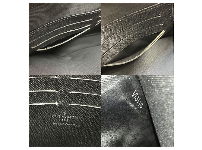Clutch Louis Vuitton Monogram Galaxy Pochette Voyage MM Marrone Nero - vista 9