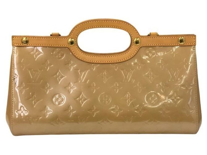 Borsa Louis Vuitton Vernis Roxbury Drive Beige - vista 2
