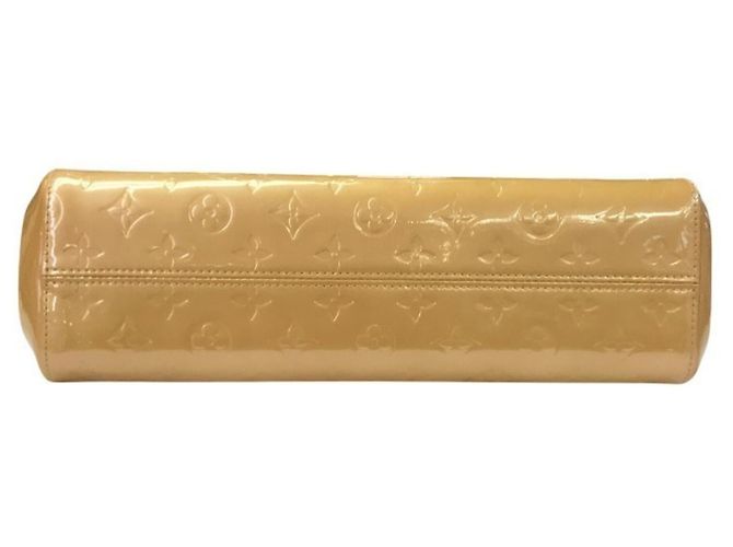 Borsa Louis Vuitton Vernis Roxbury Drive Beige - vista 5
