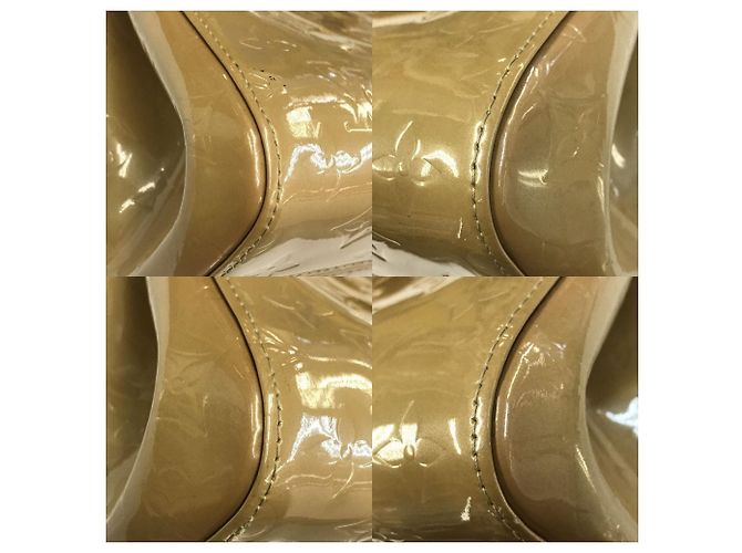 Borsa Louis Vuitton Vernis Roxbury Drive Beige - vista 6