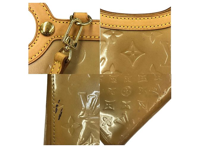 Borsa Louis Vuitton Vernis Roxbury Drive Beige - vista 8