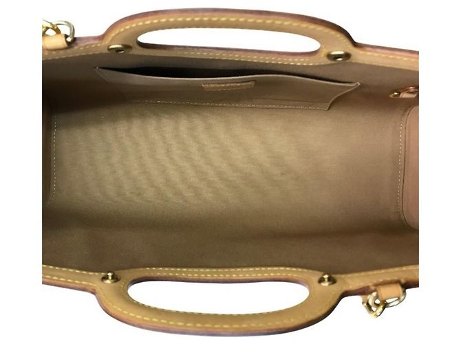 Borsa Louis Vuitton Vernis Roxbury Drive Beige - vista 9