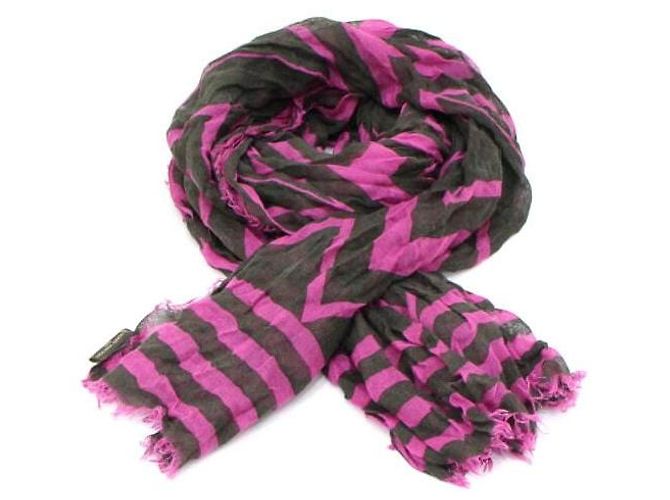 Louis Vuitton Étole, écharpe et foulard en mélange de cachemire et de soie Multicolore - vue 7