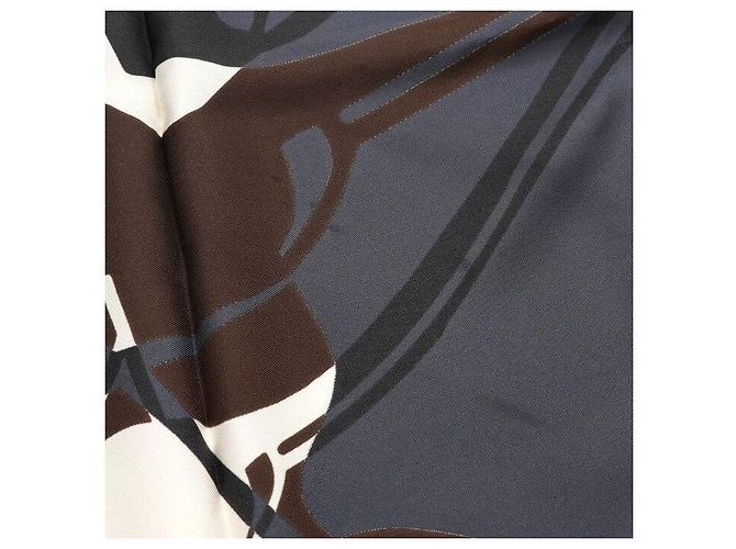 Hermès Cachecol elástico Marrom - vista 6
